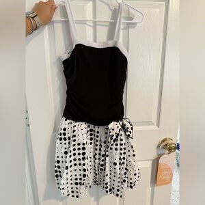 Amy's Closet Black and White Dress